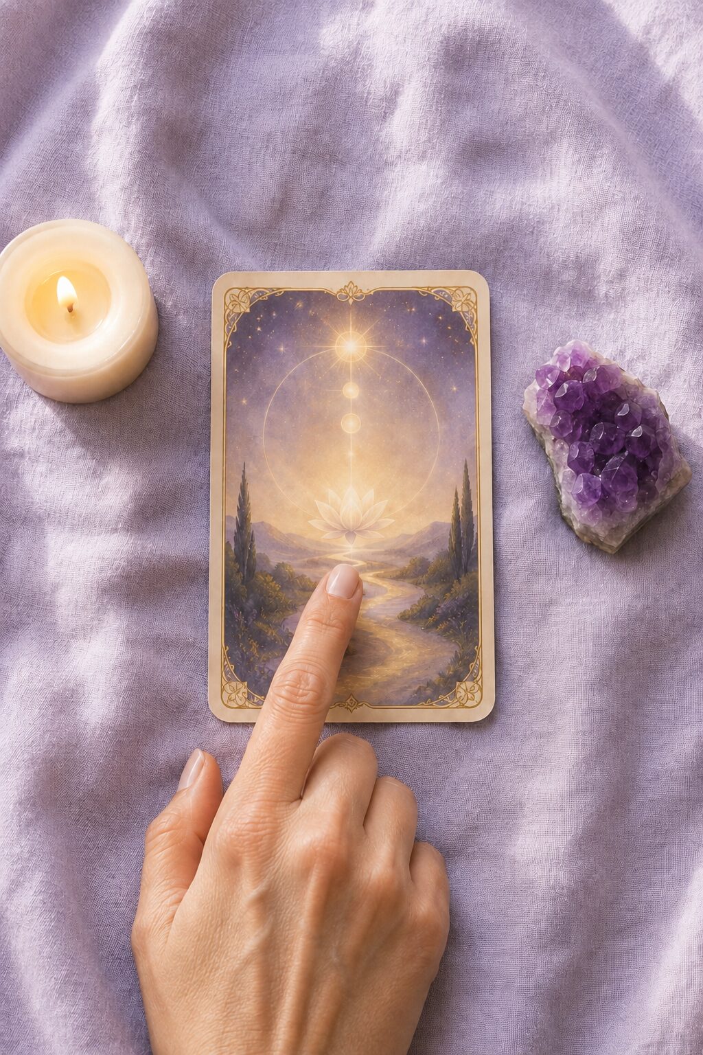 Carta de tarot para la Sesión Inicial